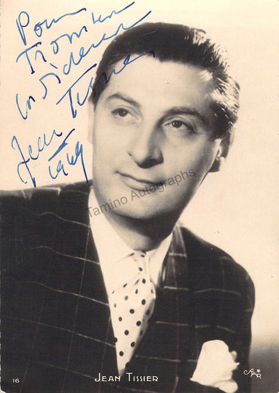 Tissier, Jean - Signed Photograph