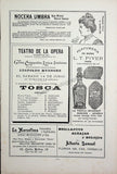 Tosca - Hariclea Darclee - Teatro de la Opera Program - Buenos Aires 1902