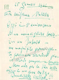 Toscanini, Arturo - Autograph Letter Signed + Envelope + 2 ALS from Walter Toscanini