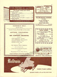Toscanini, Arturo - Carnegie Hall Concert Program Missa Solemnis 1953