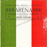 Toscanini, Arturo - Program and Playbill Collection 1915-1930