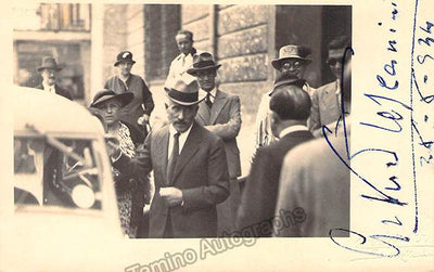 Signed Photograph 1934