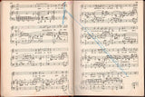 Tristano e Isotta Signed Score