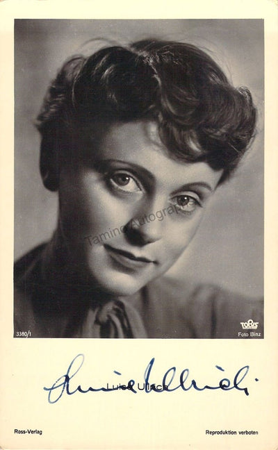 Ulrich, Luise - Signed Photograph