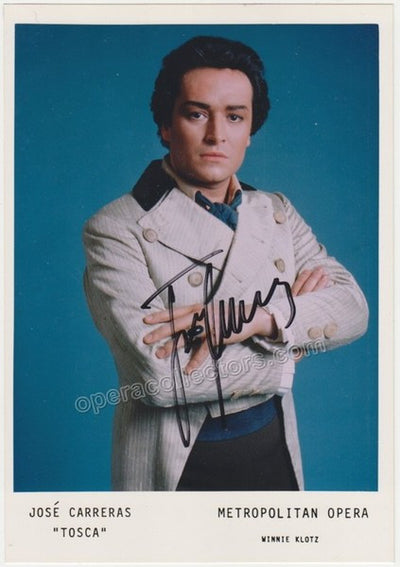 Carreras, Jose - Signed Photo in Tosca