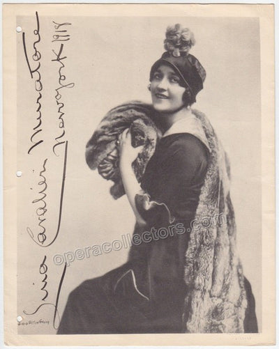 Cavalieri, Lina - Signed photo as herself