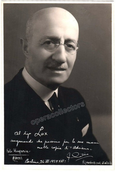 Cilea, Francesco - Signed Photo