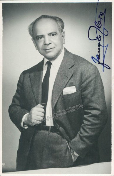 Cleva, Fausto - Signed Photo Postcard