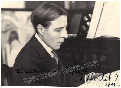 Cortot, Alfred - Signed photo