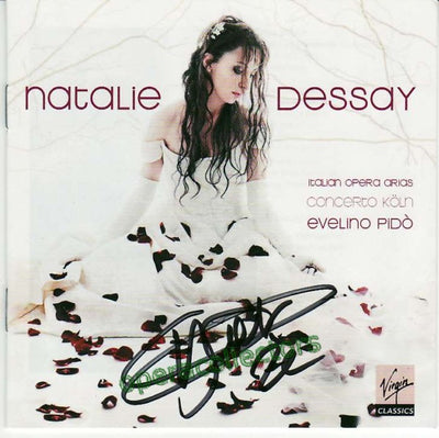 Dessay, Natalie - Signed CD album "Natalie Dessay"