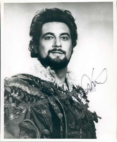 Domingo, Placido - Signed photo in role