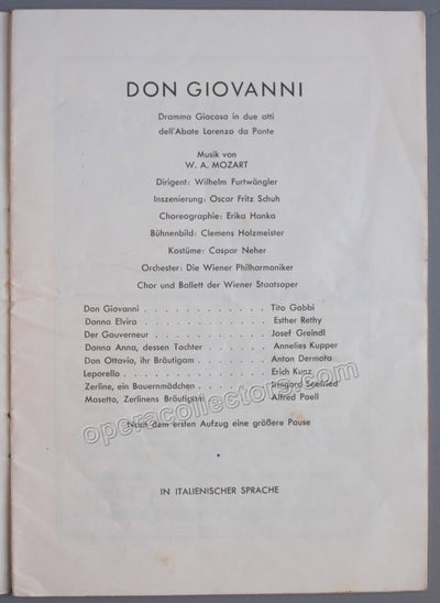 Don Giovanni - Wilhelm Furtwangler - Salzburg Festival 1950