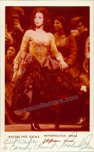 Elias, Rosalind - Signed Photo