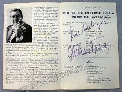 FERRAS, Christian - BARBIZET Pierre