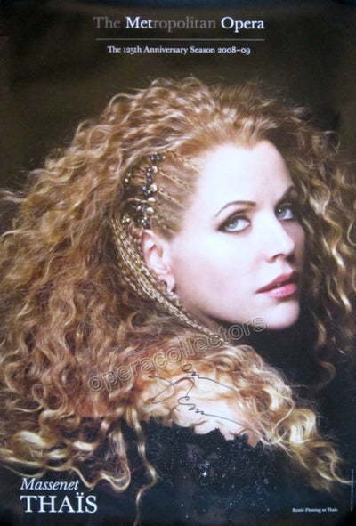 Fleming, Renee - Signed Thais Poster