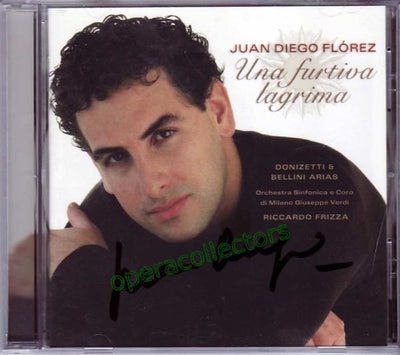 Florez, Juan Diego - Signed CD album "Una Furtiva Lagrima"