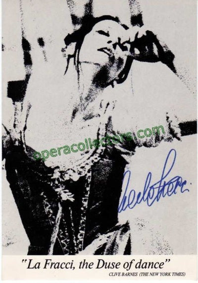 Fracci, Carla - promo postcard