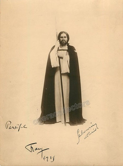 Franz, Paul - Signed Photo as Parsifal 1925