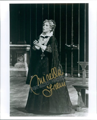 Freni, Mirella - Signed Photo as Elisabetta in Don Carlo