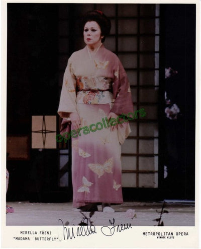 Freni, Mirella - Signed Photo as Madama Butterfly