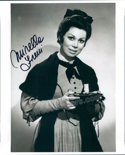 Freni, Mirella  - Signed Photo in La Boheme