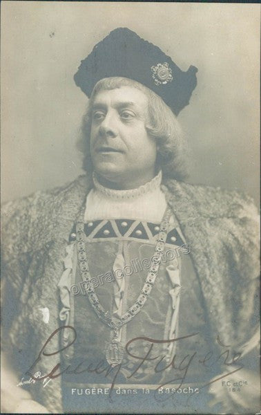 Fugere, Lucien - Signed Photo in role