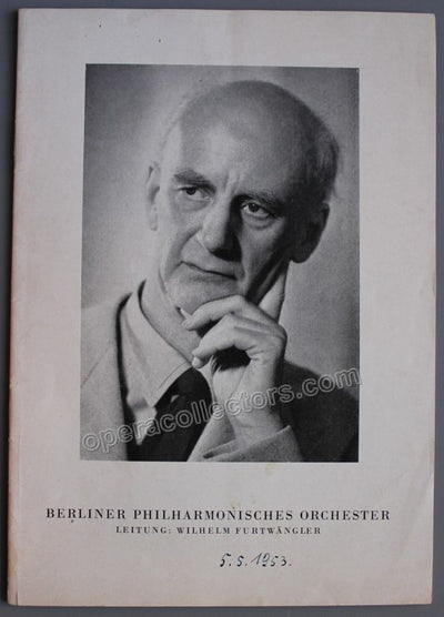 Furtwangler, Wilhelm - Berlin Philharmonic Orch 1953