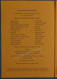 Furtwangler, Wilhelm - Concert Program Salzburg Festival 1953