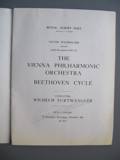 Furtwangler, Wilhelm - Program 1948