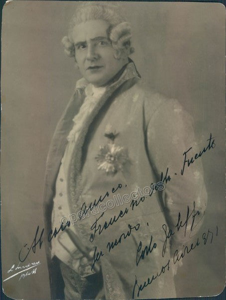 Galeffi, Carlo - Signed Photo in Role 1941