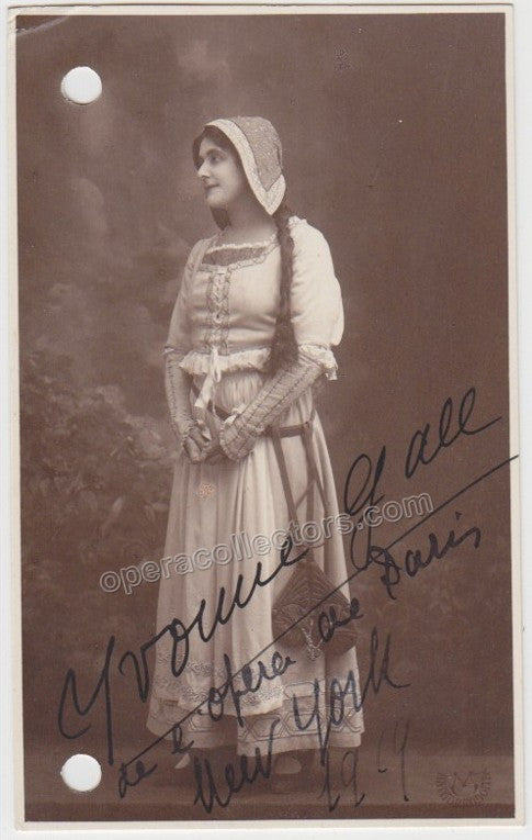 unknown gall yvonne signed photo in role 1