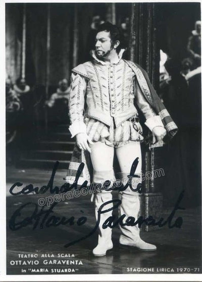Garaventa, Ottavio - Signed Photo in Maria Stuarda