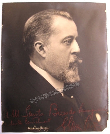 Gatti-Casazza, Giulio - Large signed photo