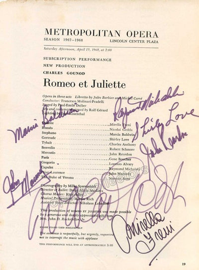 GEDDA, Nicolai - FRENI, Mirella - BALDWIN, Marcia - MACURDY, John