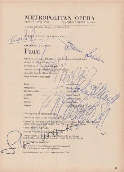 GEDDA, Nicolai - SIEPI, Cesare - LORENGAR, Pilar - VARVISO, Silvio