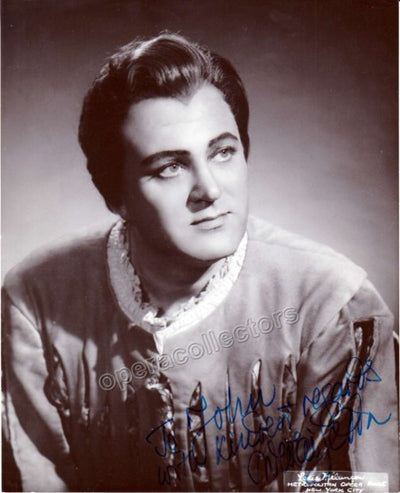 Gedda, Nicolai - Signed Photo shown in Faust