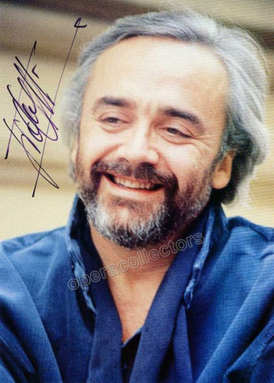 Gelmetti, Gianluigi - Signed Photo Postcard