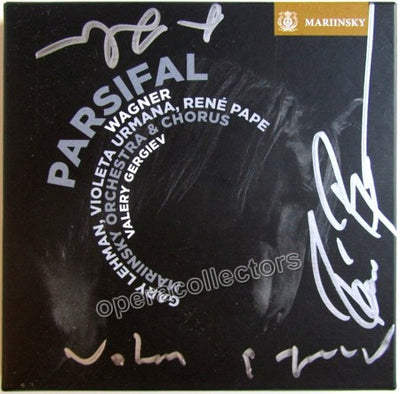 Gergiev, Valery - Pape, Rene - Lehman, Gary - Signed Parsifal CD Album!