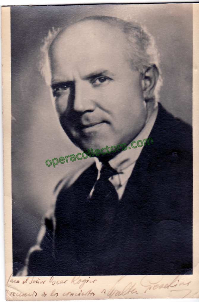unknown gieseking walter signed photo 1