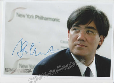 Gilbert, Alan - Signed Photo