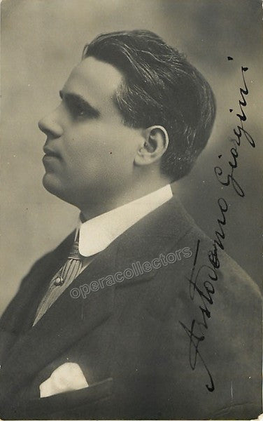 Giorgini, Aristodemo - Signed Photo