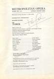Gobbi, Tito - Signed Photo as Scarpia in Tosca + Signed Program