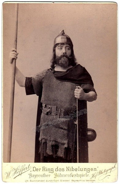 Grengg, Karl - Cabinet Photo as Hagen