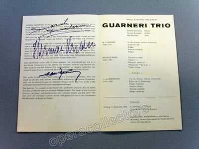GUARNERI TRIO (KREBBERS, Herman - DECHENNE, Daniele - DECROOS, Jean)