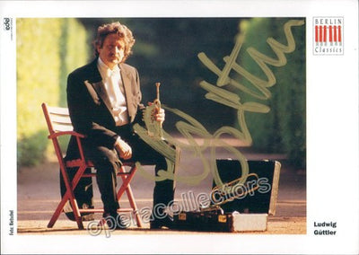 Guttler, Ludwig - Signed Photo