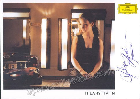 Hahn, Hilary - Signed Photo