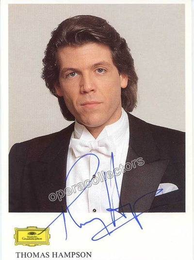Hampson, Thomas - Signed Photo