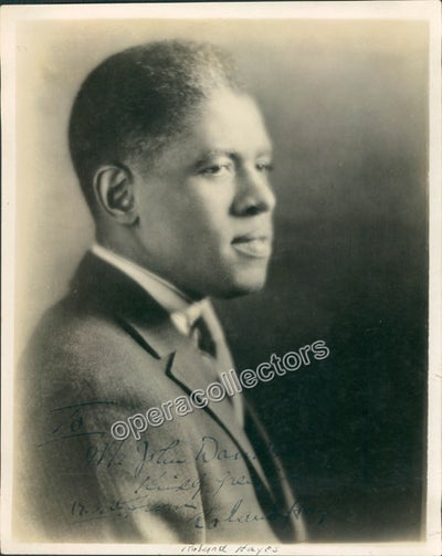 Hayes, Roland - Signed Photo