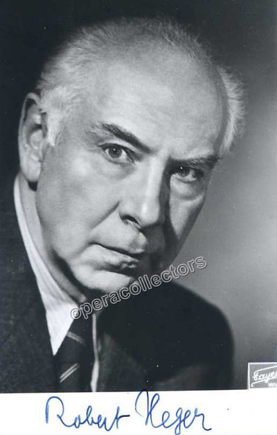 Heger, Robert - Signed Photo
