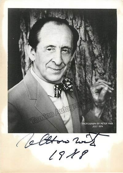 Horowitz, Vladimir - Signed Photo